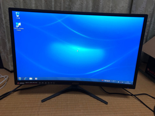 周辺機器 MSI optix G241vc