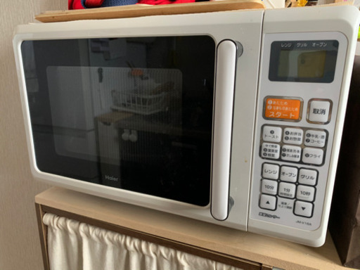 【取引中】Haier オーブンレンジ
