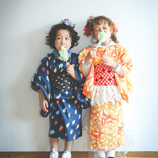 さんこ。の夏祭り撮影会  feat.  ニットヘアアクセサリー作...