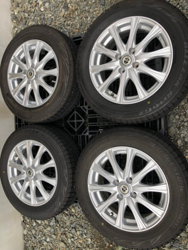 175/65R15 ブリヂストン スタッドレスアルミ フィット、アクア、キューブ