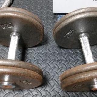 鉄アレイ　好きなだけどうぞ　5㎏から35kgまでの画像