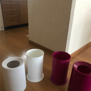 ★【お取引決定】ideaco ゴミ箱　ダストボックス　2個セットの画像
