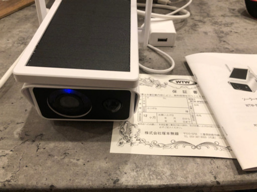 【期限あり】ワイヤレス監視カメラ・ソーラー充電・WiFi