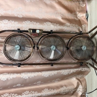 500円値下げしました！3連　扇風機　サーキュレーター　リモコン...