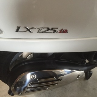 ベスパ　LX125ie  走行2300キロ　売りますの画像
