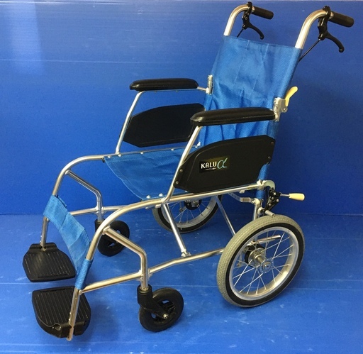 介助式車いす 超軽量　NAH-L7α ノーパンクタイヤ 車イス 車椅子 日進医療器 車椅子 軽量 介助式 NAH-L7α ノーパンク スーパー＋α