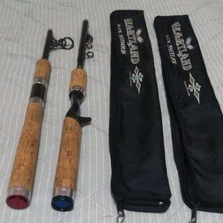 超希少　ダイワ　ハートランド　テレスコ　　ベイト　スピニング　２個セットの画像