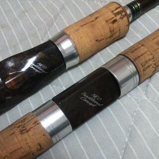 超希少　ダイワ　ハートランド　テレスコ　　ベイト　スピニング　２個セットの画像