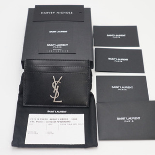 《SAINT LAURENT/カード ケース》Sランク 485631 未使用品