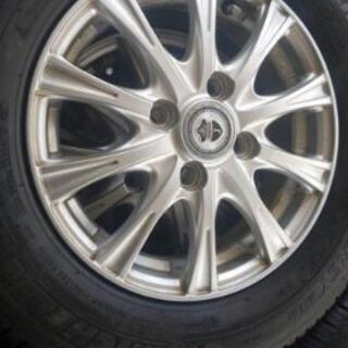 🌞145/80R13⭐バリ山！美品タイヤ！MICHELIN製アル...