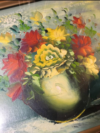 油彩画 静物画