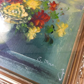 油彩画 静物画の画像