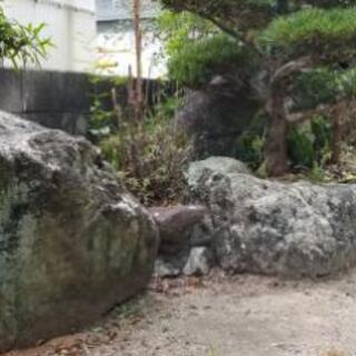形のいい庭石、無料で差し上げますの画像