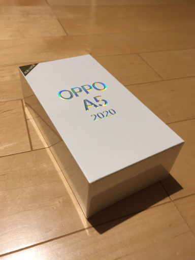 8/14締切予定　OPPO A5 2020 （ブルー）SIMフリー 新品未開封