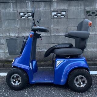 【商談中】FUKUSHIN 福伸電機　電動カート 電動車椅子（セニアカー）ポルカー　SPX-4500　中古品　スーパーポルカー　シリーズ最上位モデル　シニアカー　シルバーカー　カート　4輪　の画像