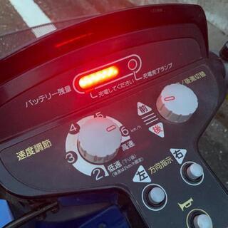 【商談中】FUKUSHIN 福伸電機　電動カート 電動車椅子（セニアカー）ポルカー　SPX-4500　中古品　スーパーポルカー　シリーズ最上位モデル　シニアカー　シルバーカー　カート　4輪　の画像