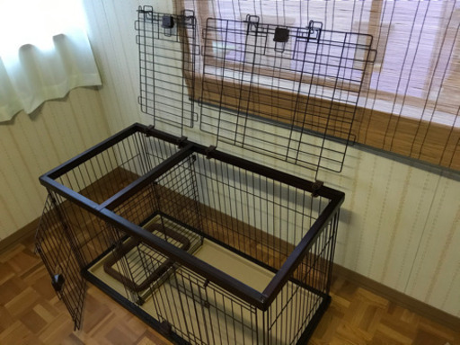 犬のゲージ　ペティオ　引越しのため