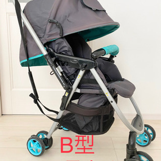 サブとして！【graco】A型B型ベビーカー（AB型）新生児から（難あり）の画像