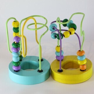 【美品】エドインター 知育玩具 ミニルーピングセット