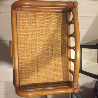 籐家具  収納 4段の画像