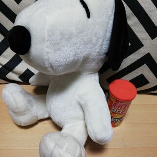🎶【特大超ビッグスヌーピーのぬいぐるみ】🧸✨BIGで可愛いです🎶の画像