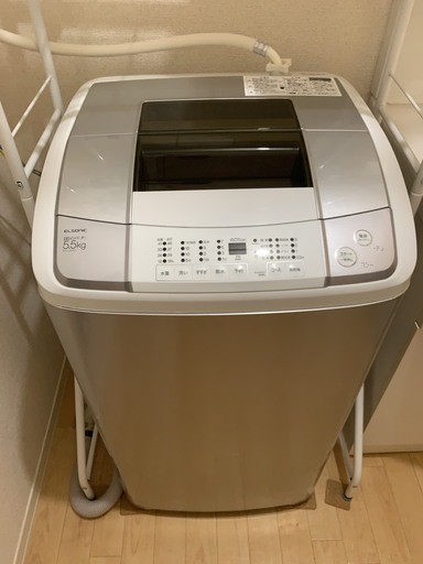 2019年購入 5.5kg全自動洗濯機 エルソニック EHL55DD