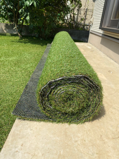 【値下げ】人工芝　２m × 6m 芝高30mm（場所によってはお届けします）