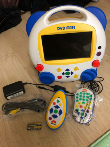 ワールドディズニー　DVDプレーヤー　DVD MATE
