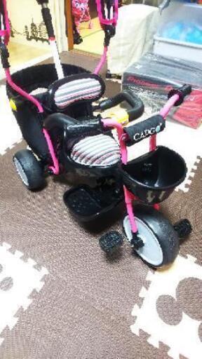 1～3才向け三輪車 アイデス cargo ピンク