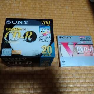 データ用ＣＤ−R 20枚パック　SONY　20CDQ80DPWと...
