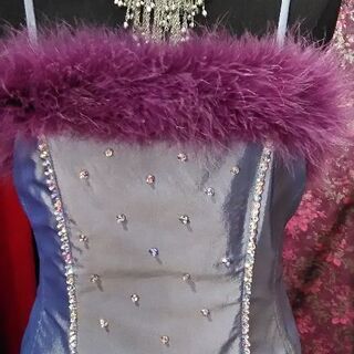 ★SALE★☆USED☆　ラベンダー・パーティードレスの画像