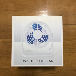 新品未使用　卓上　usb 扇風機  小型　コンパクト デスク ミニの画像