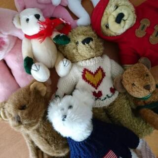 ぬいぐるみ 9体の画像