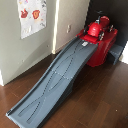 超レア　ラジオフライヤー　キックカー付き滑り台