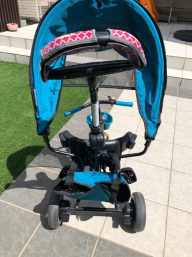 サンシェイド付き三輪車（ides製）コンポフィット2