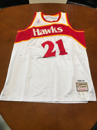 NBA ホークスウィルキンススウィングマンバスケットボールジャージ