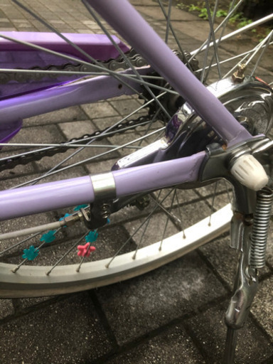 24インチ　自転車　（女の子用）