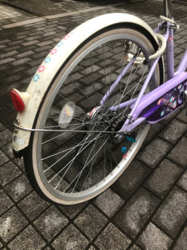 24インチ　自転車　（女の子用）
