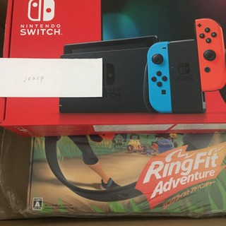 Nintendo Switch ネオンブルー/レッド バッテリー...