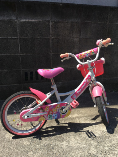 ディズニープリンセス  子供用16インチ  美品【交渉中】
