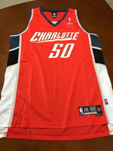 NBA シャーロット・ボブキャッツ ユニフォーム #50 エメカ・オカフォー NBA