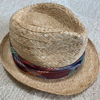麦わら帽子 ストローハット 57.5cm