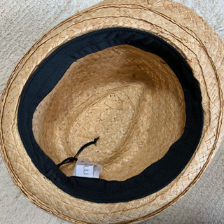 麦わら帽子 ストローハット 57.5cmの画像