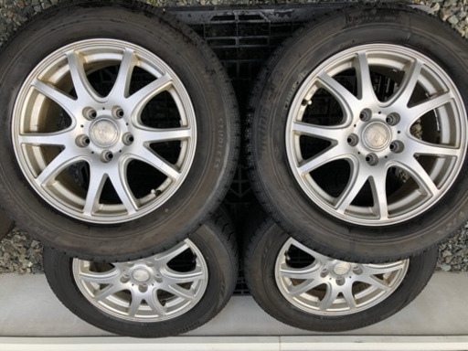 ノア ヴォクシー スタッドレス ブリヂストン VRX 205/60R16 アルミ