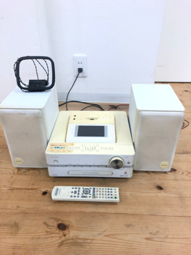 8-112  コンポ　ソニー   NAS-D500HD　HDD AUDIO SYSTEM  HDD  CD  ラジオ
