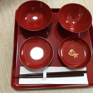 お食い初めセット　一度のみ使用(最近)