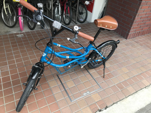 20インチ　外装7段変速付き　ブルー