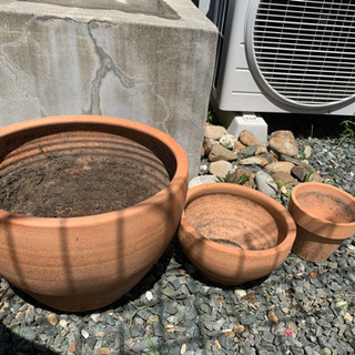 決定しました。植木鉢