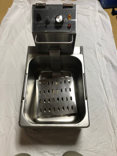 一層式卓上電気フライヤー