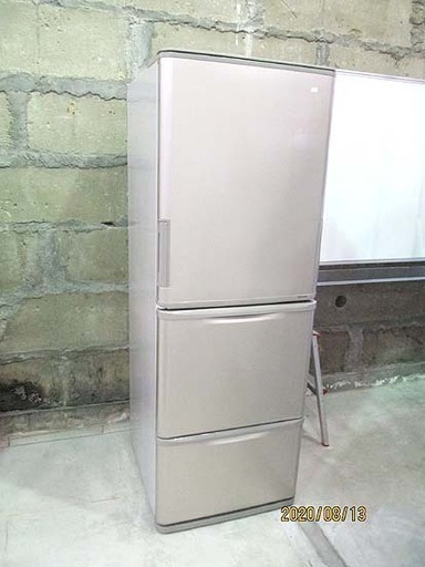 大型冷蔵庫 350L 2014年製 SJ-WA35A-N 3枚扉 シャープ どっちもドア SHARP 札幌市東区 新道東店